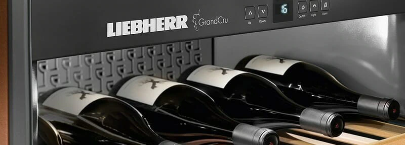 Liebherr WKt 6451 wine cabinet provides ideal humidity for long-term storage